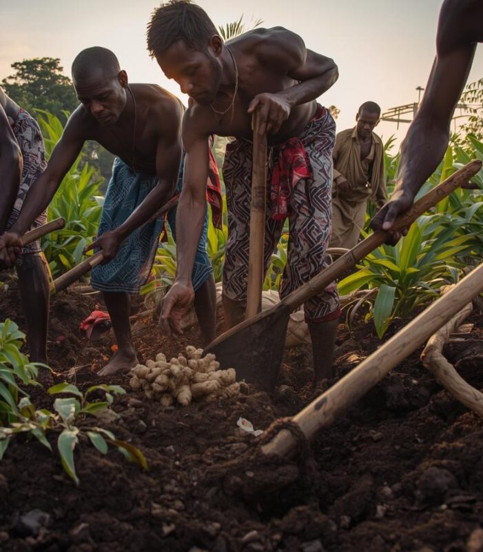Dedicated farmers working together to bring fresh, high-quality produce from field to table.